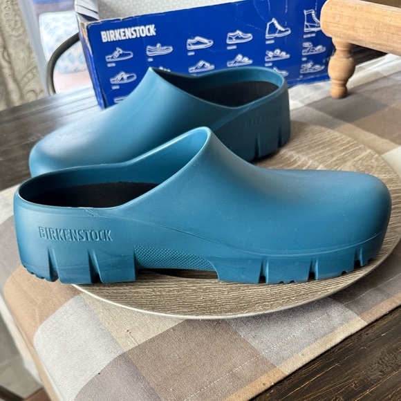 Birkenstock Super Birki 2.0 Ink Blue Clogs New - Picture 3 of 9